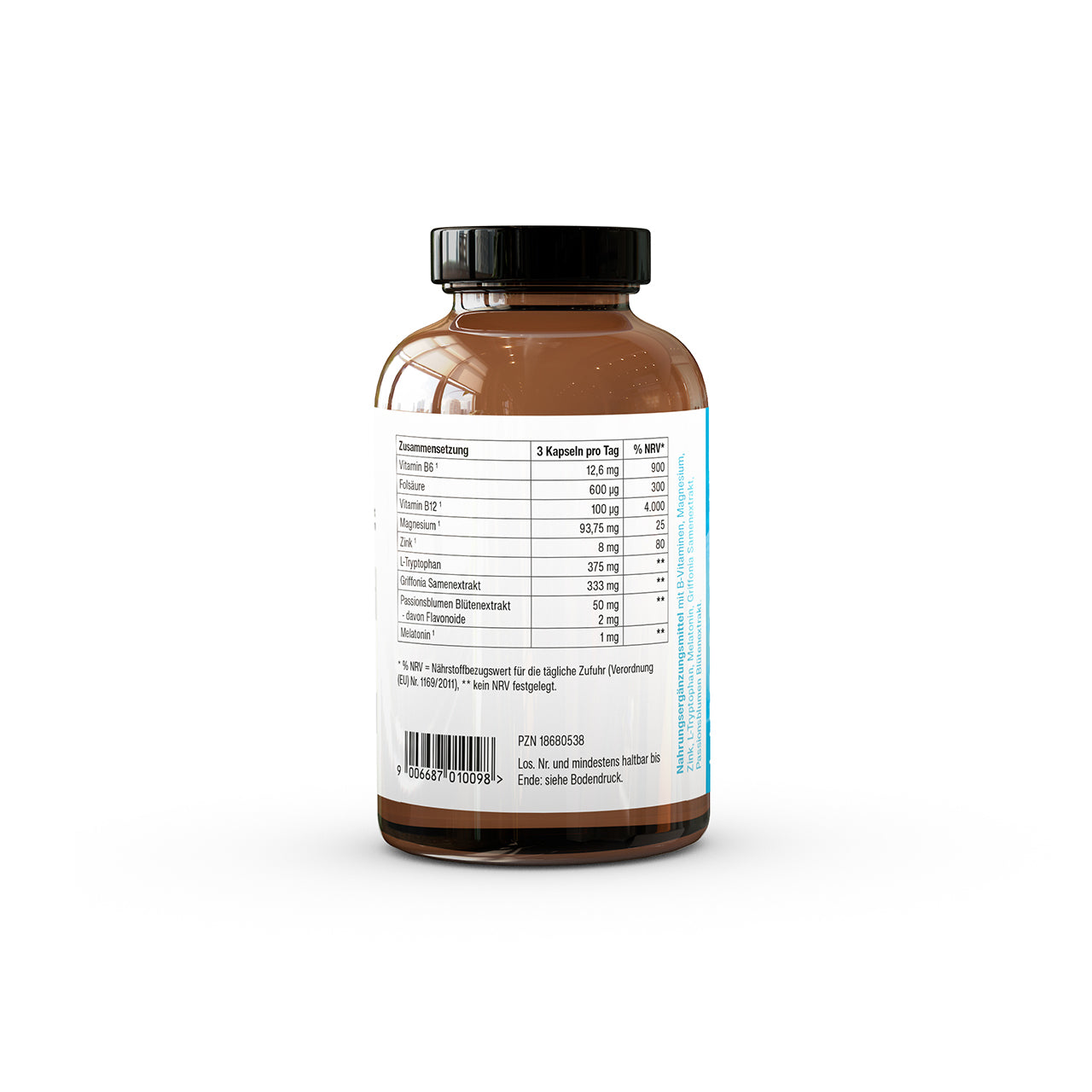 Un somn de calitate datorită formulei noastre, unică și completă Guter Schlaf, unterstützt durch Mikronährstoffe: Night Guard von Life Prevent